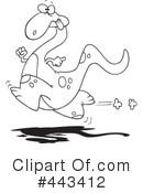 Dinosaur Clipart #443412 by toonaday