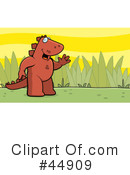 Dinosaur Clipart #44909 by Cory Thoman