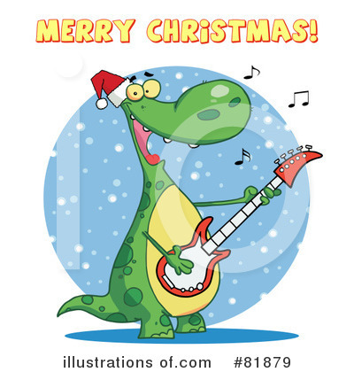 Royalty-Free (RF) Dinosaur Clipart Illustration by Hit Toon - Stock Sample #81879