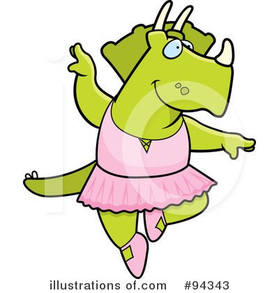 Royalty-Free (RF) Dinosaur Clipart Illustration by Cory Thoman - Stock Sample #94343