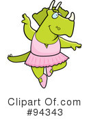 Dinosaur Clipart #94343 by Cory Thoman