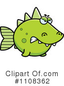 Dinosaur Fish Clipart #1108362 by Cory Thoman