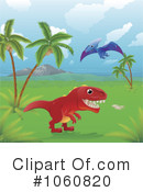 Dinosaurs Clipart #1060820 by AtStockIllustration
