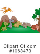 Dinosaurs Clipart #1063473 by BNP Design Studio