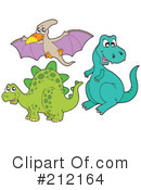 Dinosaurs Clipart #212164 by visekart
