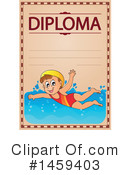 Diploma Clipart #1459403 by visekart