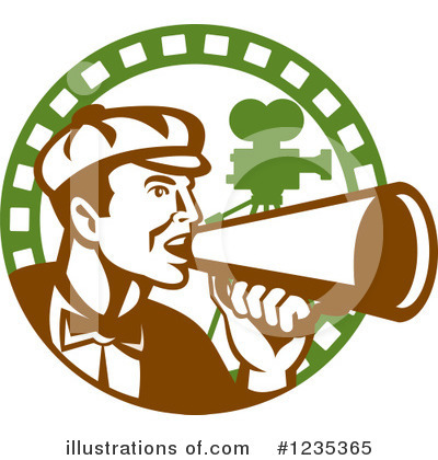 Royalty-Free (RF) Director Clipart Illustration by patrimonio - Stock Sample #1235365
