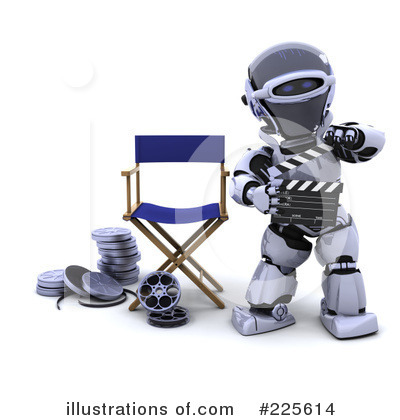 Royalty-Free (RF) Director Clipart Illustration by KJ Pargeter - Stock Sample #225614
