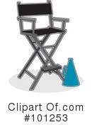 Directors Chair Clipart #101253 by Maria Bell