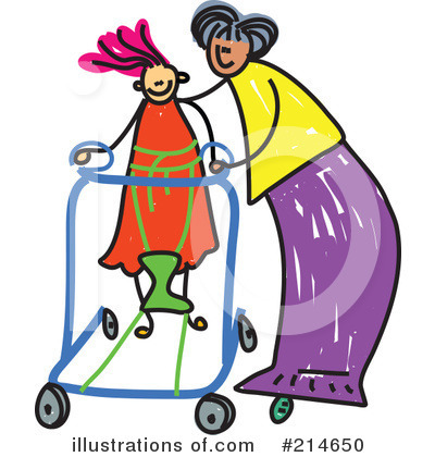 Royalty-Free (RF) Disabled Clipart Illustration by Prawny - Stock Sample #214650