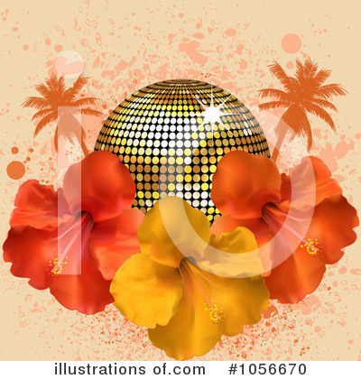 Royalty-Free (RF) Disco Ball Clipart Illustration by elaineitalia - Stock Sample #1056670