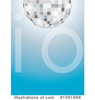 Royalty-Free (RF) Disco Ball Clipart Illustration by Maria Bell - Stock Sample #1091668