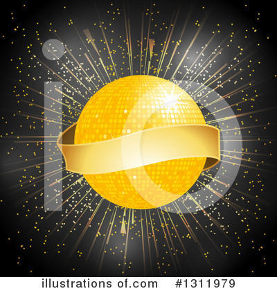 Royalty-Free (RF) Disco Ball Clipart Illustration by elaineitalia - Stock Sample #1311979