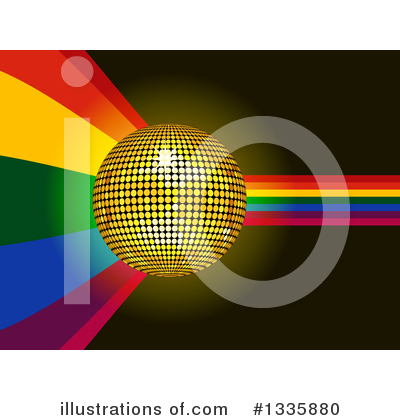 Royalty-Free (RF) Disco Ball Clipart Illustration by elaineitalia - Stock Sample #1335880