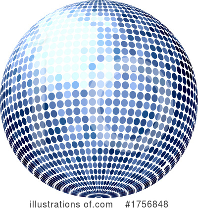 Royalty-Free (RF) Disco Ball Clipart Illustration by KJ Pargeter - Stock Sample #1756848