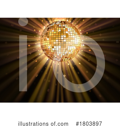 Royalty-Free (RF) Disco Ball Clipart Illustration by dero - Stock Sample #1803897