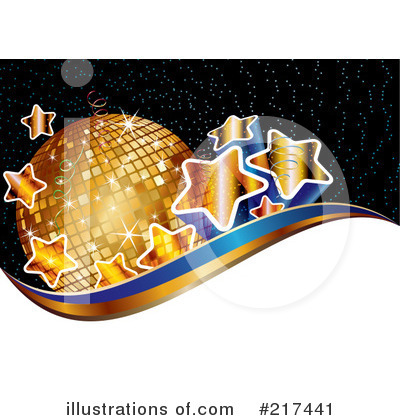 Royalty-Free (RF) Disco Ball Clipart Illustration by MilsiArt - Stock Sample #217441