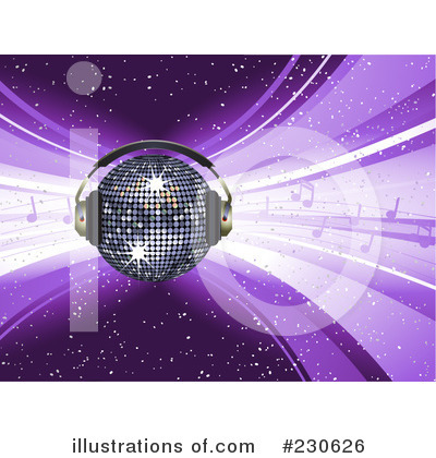 Royalty-Free (RF) Disco Ball Clipart Illustration by elaineitalia - Stock Sample #230626