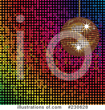Royalty-Free (RF) Disco Ball Clipart Illustration by elaineitalia - Stock Sample #230628