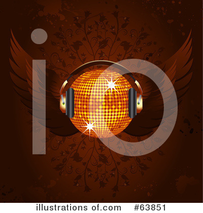 Royalty-Free (RF) Disco Ball Clipart Illustration by elaineitalia - Stock Sample #63851