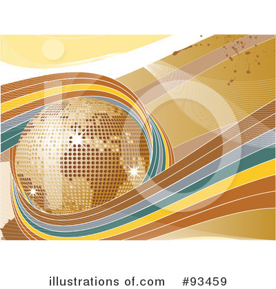 Royalty-Free (RF) Disco Ball Clipart Illustration by elaineitalia - Stock Sample #93459