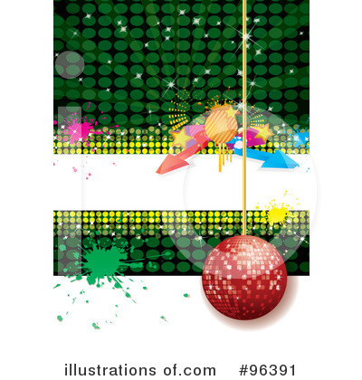 Royalty-Free (RF) Disco Ball Clipart Illustration by MilsiArt - Stock Sample #96391