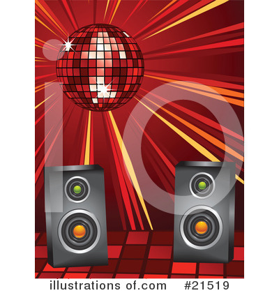 Royalty-Free (RF) Disco Clipart Illustration by elaineitalia - Stock Sample #21519