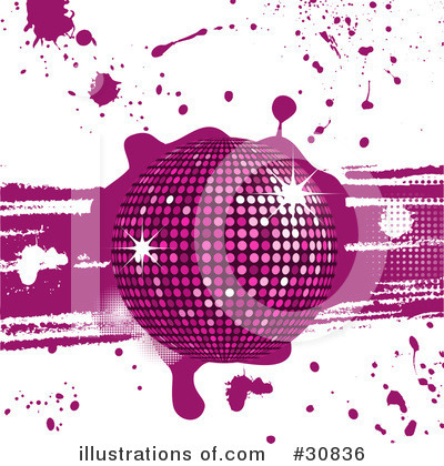Royalty-Free (RF) Disco Clipart Illustration by elaineitalia - Stock Sample #30836