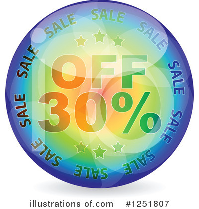 Royalty-Free (RF) Discount Clipart Illustration by Andrei Marincas - Stock Sample #1251807