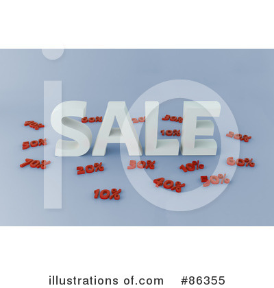 Royalty-Free (RF) Discounts Clipart Illustration by Mopic - Stock Sample #86355
