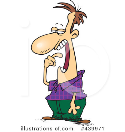 Royalty-Free (RF) Disgusted Clipart Illustration by toonaday - Stock Sample #439971