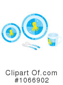 Dishes Clipart #1066902 by Alex Bannykh
