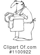 Dishes Clipart #1100922 by djart