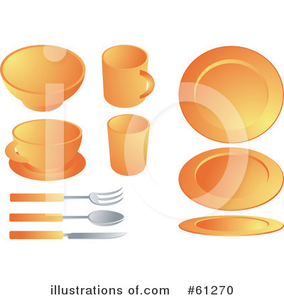 Dishes Clipart #61270 by Kheng Guan Toh