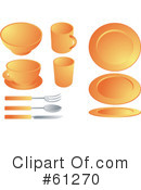 Dishes Clipart #61270 by Kheng Guan Toh