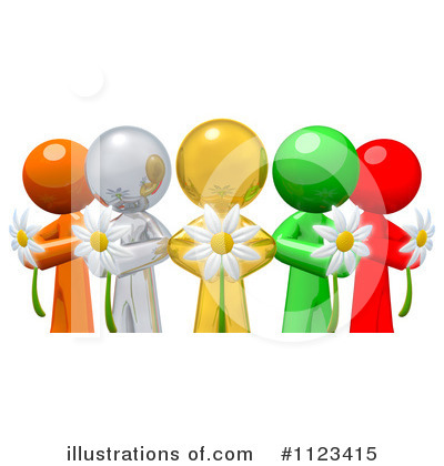 Royalty-Free (RF) Diversity Clipart Illustration by Leo Blanchette - Stock Sample #1123415