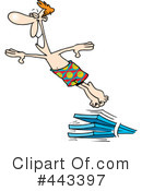 Diving Board Clipart #443397 by toonaday