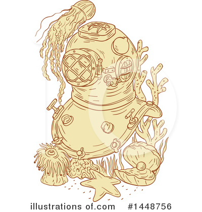 Jellyfish Clipart #1448756 by patrimonio