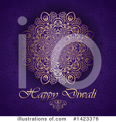 Royalty-Free (RF) Diwali Clipart Illustration by KJ Pargeter - Stock Sample #1423376