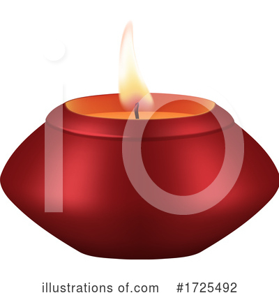 Oil Lamp Clipart #1725492 by Vector Tradition SM