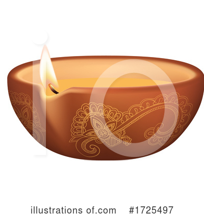 Oil Lamp Clipart #1725497 by Vector Tradition SM