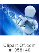 Dna Clipart #1058140 by KJ Pargeter