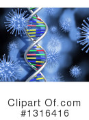 Dna Clipart #1316416 by KJ Pargeter