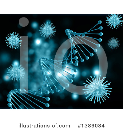 Royalty-Free (RF) Dna Clipart Illustration by KJ Pargeter - Stock Sample #1386084