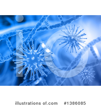 Royalty-Free (RF) Dna Clipart Illustration by KJ Pargeter - Stock Sample #1386085