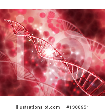 Royalty-Free (RF) Dna Clipart Illustration by KJ Pargeter - Stock Sample #1388951
