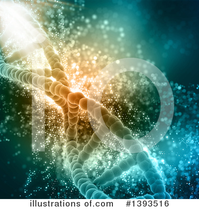 Royalty-Free (RF) Dna Clipart Illustration by KJ Pargeter - Stock Sample #1393516