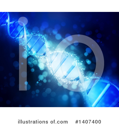 Royalty-Free (RF) Dna Clipart Illustration by KJ Pargeter - Stock Sample #1407400