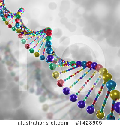 Royalty-Free (RF) Dna Clipart Illustration by KJ Pargeter - Stock Sample #1423605