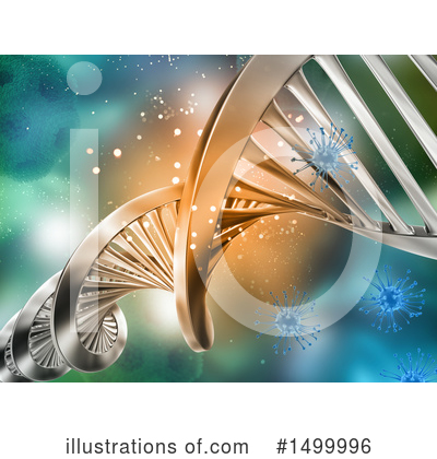 Royalty-Free (RF) Dna Clipart Illustration by KJ Pargeter - Stock Sample #1499996